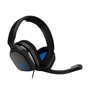Astro A10 Gaming Black Anodized Aluminum Wrapped Headset PlayStation 4 - Blue-